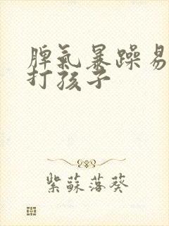 脾气暴躁易怒爱打孩子