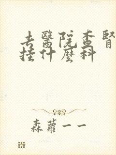 去医院查肾功能挂什么科