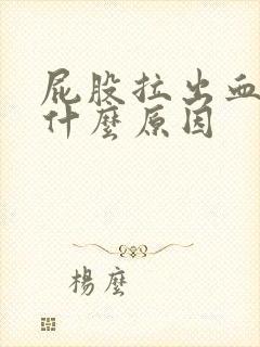 屁股拉出血会是什么原因