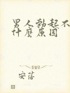 男人勃起不够硬什么原因