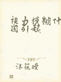 视力模糊什么原因引起