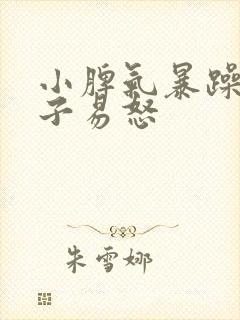 小脾气暴躁的孩子易怒