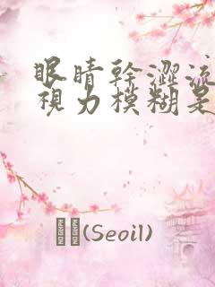 眼睛干涩流眼泪视力模糊是什么原因造成的