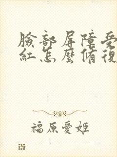 脸部屏障受损泛红怎么修复