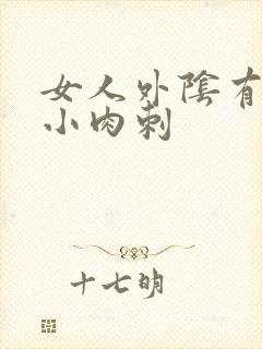 女人外阴有一排小肉刺