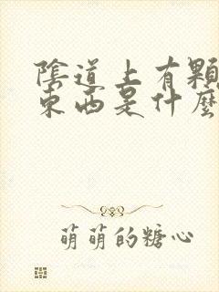 阴道上有颗粒状东西是什么