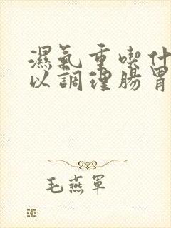 湿气重吃什么可以调理肠胃