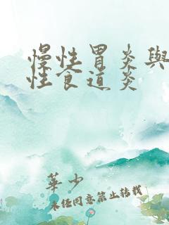 慢性胃炎与反流性食道炎