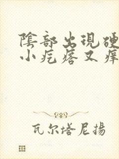 阴部出现硬硬的小疙瘩又痒又疼