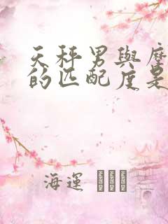 天秤男与摩羯女的匹配度是多少