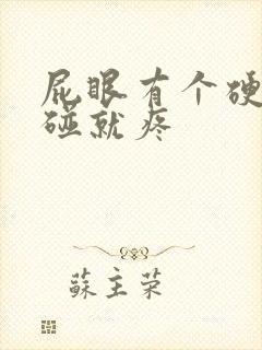 屁眼有个硬快一碰就疼