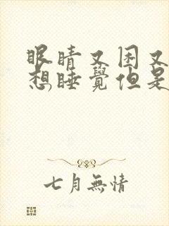 眼睛又困又累很想睡觉但是睡不着