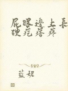 屁眼边上长一个硬疙瘩疼