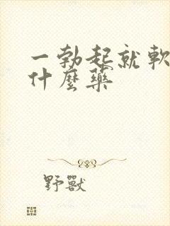 一勃起就软了吃什么药