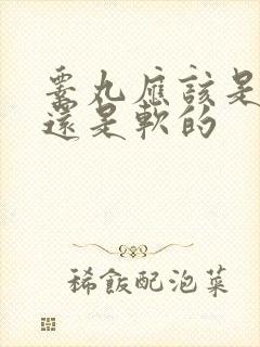 睾丸应该是硬的还是软的