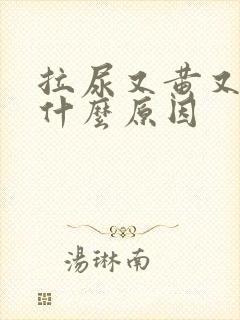 拉尿又黄又臭是什么原因