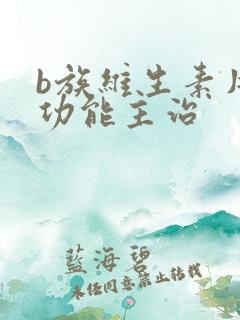 b族维生素片的功能主治