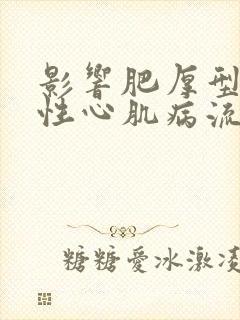 影响肥厚型梗阻性心肌病流出道狭窄的因素