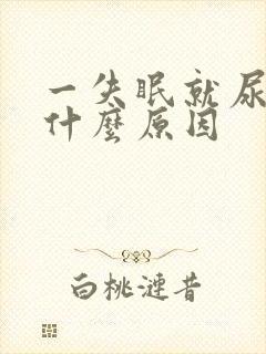 一失眠就尿频是什么原因