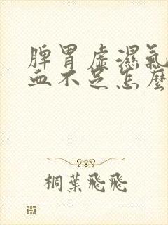 脾胃虚湿气重气血不足怎么调理