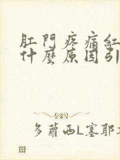 肛门疼痛红肿是什么原因引起的