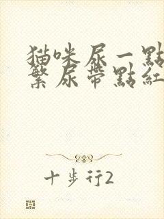 猫咪尿一点点频繁尿带点红