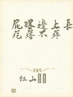 屁眼边上长个硬疙瘩不疼