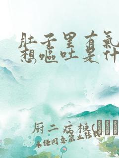 肚子里有气打嗝想呕吐是什么原因