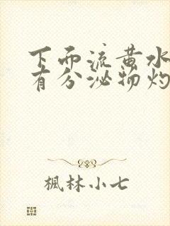 下面流黄水瘙痒有分泌物灼痛感