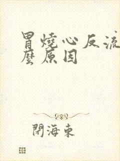 胃烧心反流是什么原因