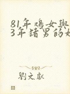 81年鸡女与83年猪男的婚姻怎样