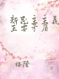 新民主主义时期主要矛盾