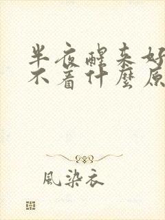 半夜醒来好久睡不着什么原因