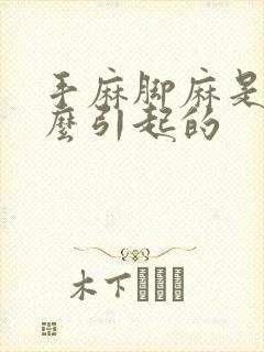 手麻脚麻是为什么引起的