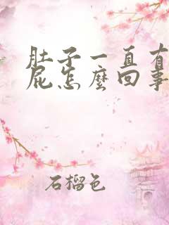 肚子一直有气放屁怎么回事