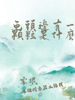 龟头边有一圈小颗粒是什么