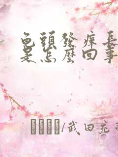 龟头发痒长红点是怎么回事