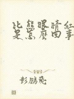 比熊眼睛红血丝是怎么回事