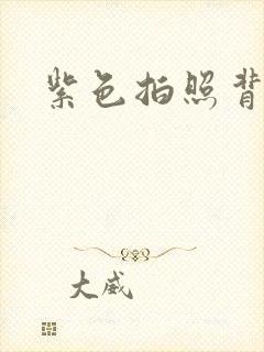 紫色拍照背景图