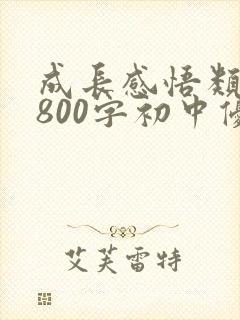 成长感悟类作文800字初中优秀作文