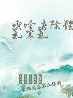 吃啥去除体内湿气寒气