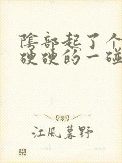 阴部起了个疙瘩硬硬的一碰有点疼怎么办?