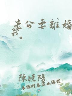 老公要离婚不理我