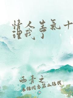 情人生气十天不理我了