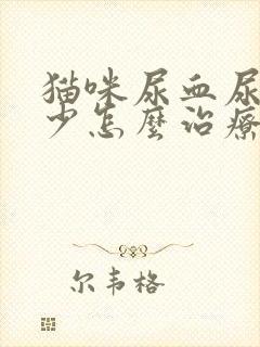 猫咪尿血尿频尿少怎么治疗