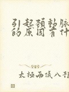 引起颈动脉斑块的原因有什么