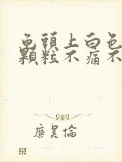 龟头上白色的小颗粒不痛不痒