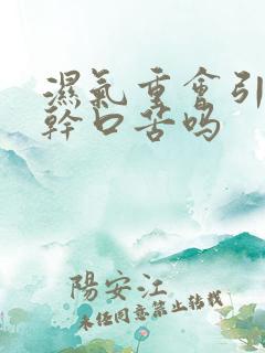 湿气重会引起口干口苦吗