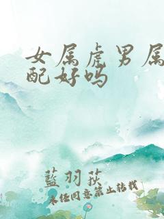 女属虎男属兔婚配好吗