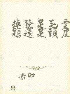 掉发是毛囊的问题还是头皮的问题